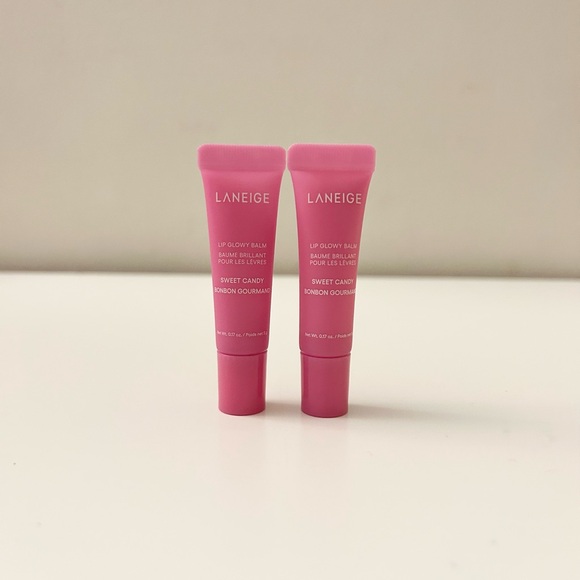 LANEIGE Lip Glowy Lightweight Hydration Balm Shea Butter Sweet Candy 5g x 2 =10g - Picture 1 of 8